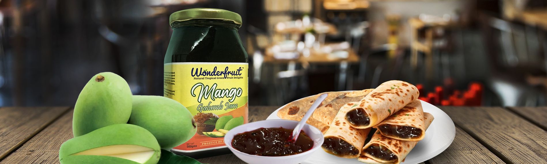 Wonderfruit Mango Gulumb Jam banner